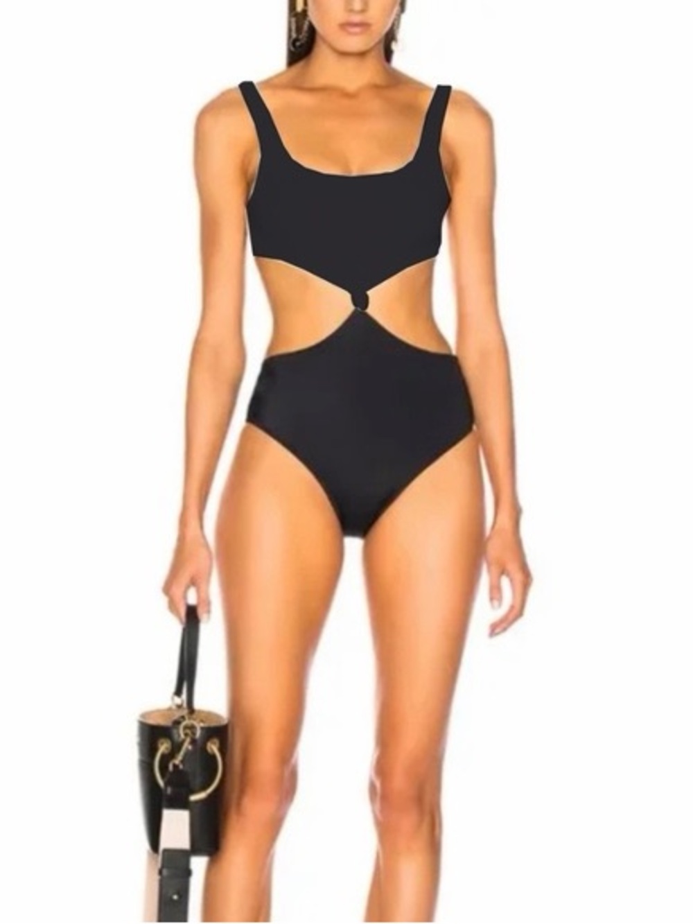 New Solid & Striped The Hailee One Piece Swimsuit